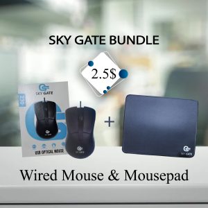 Skygate Wired Mouse + MousePad